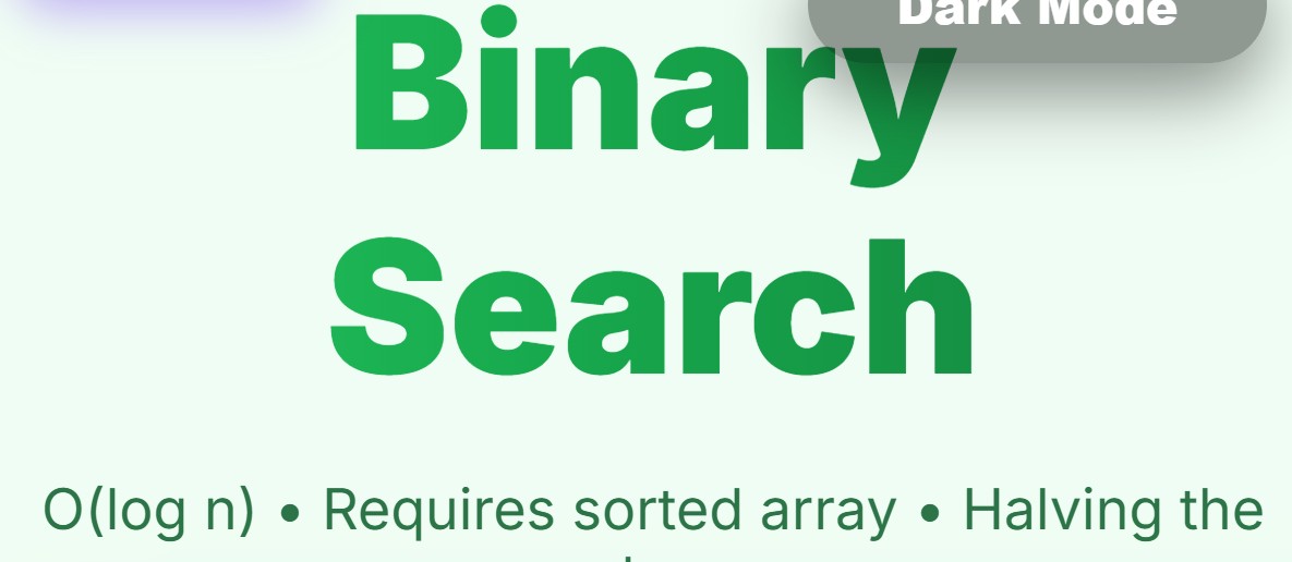 Binary Search Visualizer